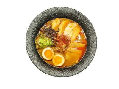 <b style="color: orange">53 | </b> Spicy Miso Ramen Chicken