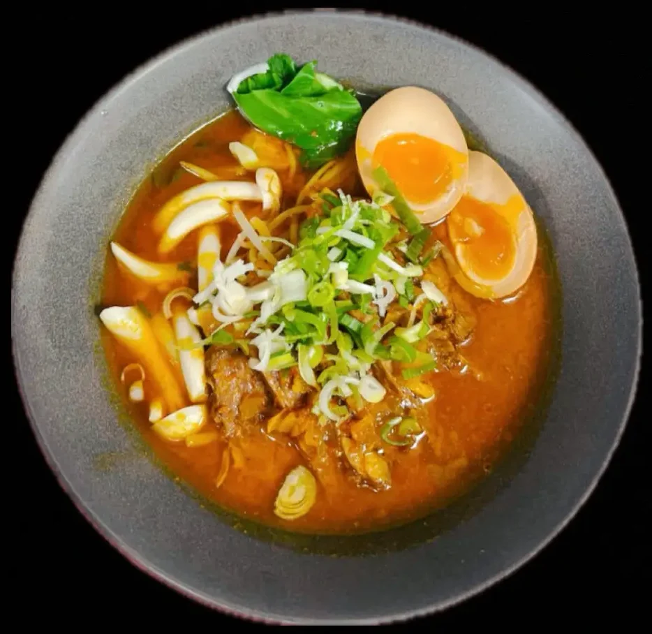 <b style="color: orange">69 | </b>Sate Beef With Udon Noodles<br /> 